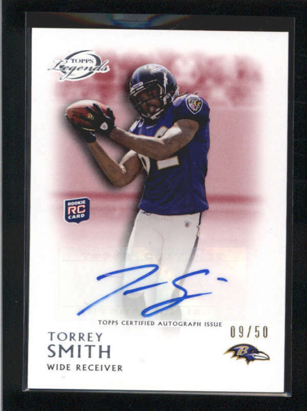 Torrey Smith Memorabilia, Autographed Torrey Smith Collectibles