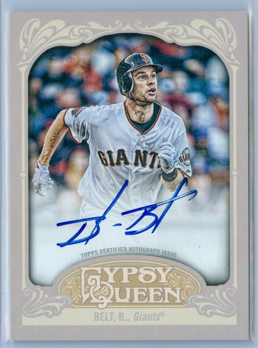 BRANDON BELT 2012 TOPPS GYPSY QUEEN AUTO AUTOGRAPH SP