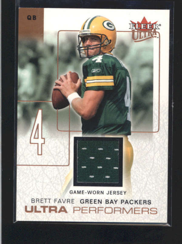 2004 Fleer Ultra Performers Brett Favre Jersey #UPBF *79944