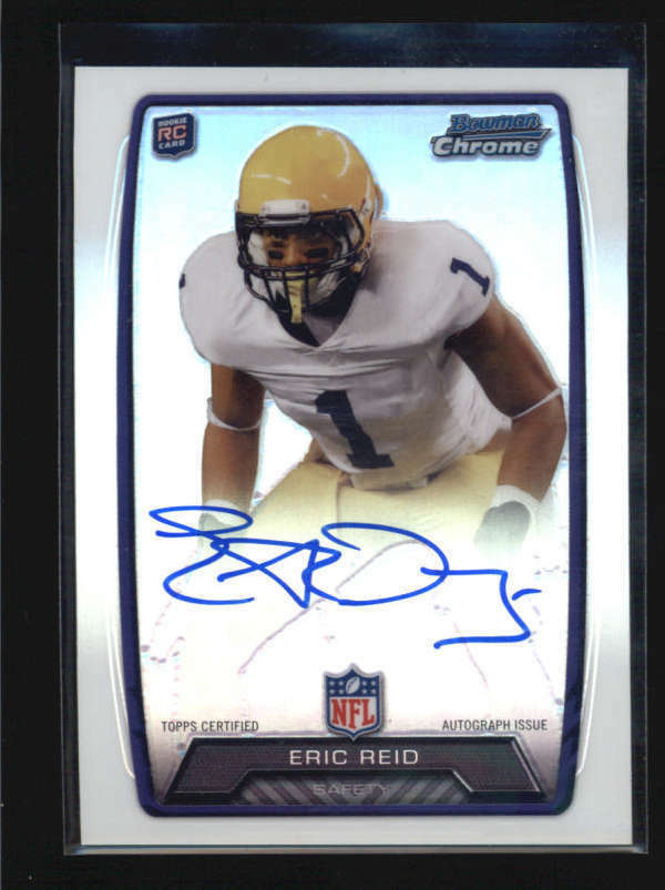 ERIC REID 2013 BOWMAN CHROME REFRACTOR ROOKIE RC AUTOGRAPH AUTO