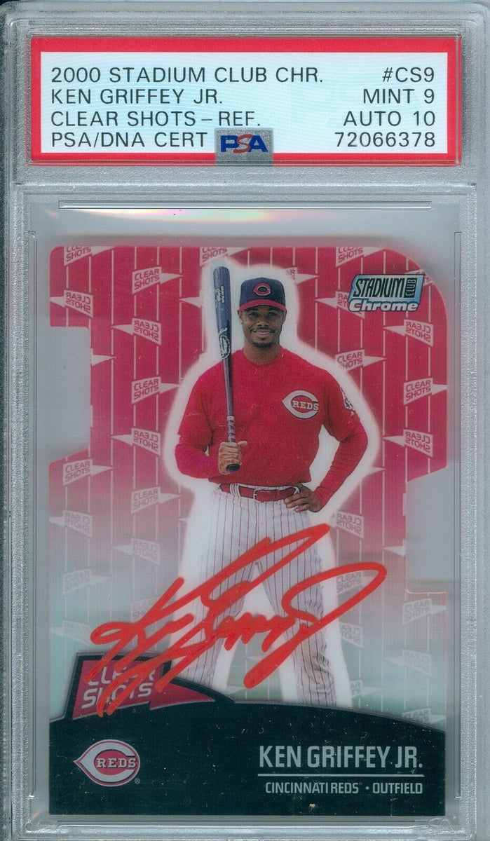 Ken Griffey, Jr. Signed Reds Jersey PSA/DNA Autographs