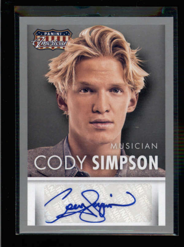 本物サイン入り Cody Simpson CD