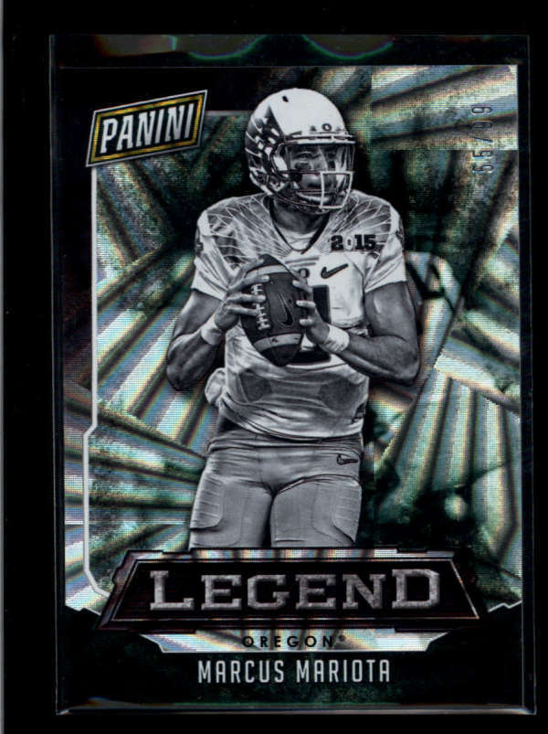 MARCUS MARIOTA 2016 PANINI THE NATIONAL LEGENDS #C3 WEDGES #55/99 AB74 –  LTDSports