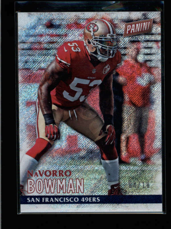 NAVORRO BOWMAN 2016 PANINI BLACK FRIDAY #8 RARE RAPTURE CARD #04