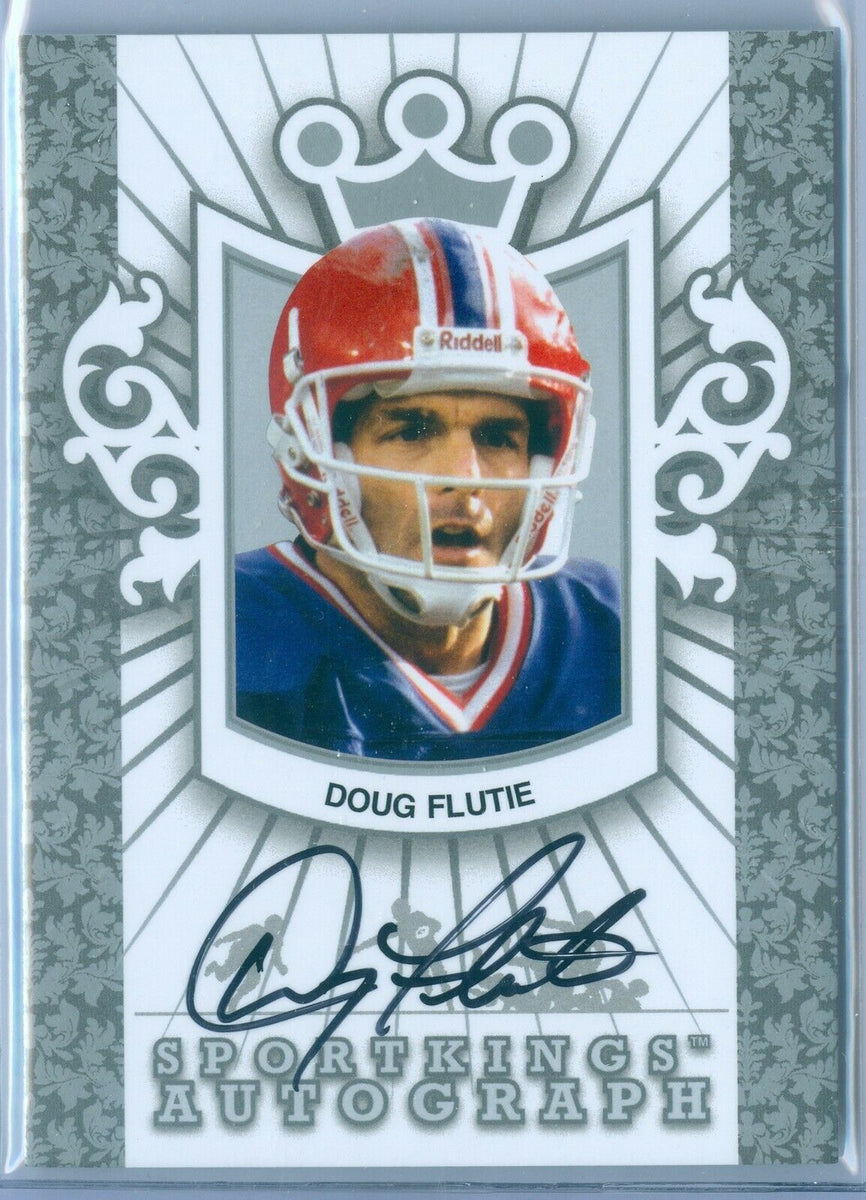 DOUG FLUTIE 2012 SPORTKINGS SILVER AUTO AUTOGRAPH SP/30 – LTDSports