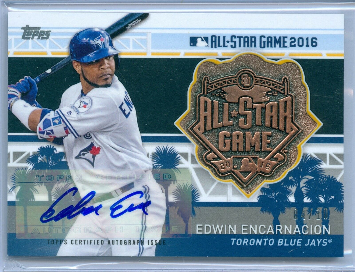 Edwin Encarnacion Toronto Blue Jays Signed Autographed 2014 All