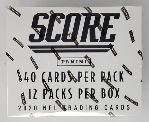 2020 Score Football Factory Sealed Fat Packs Box (480 Cards)
