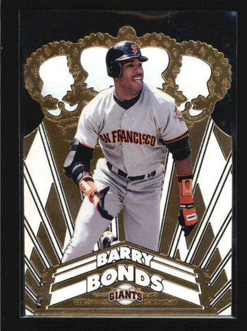 BARRY BONDS 1998 PACIFIC #28 CROWN COLLECTION DIE-CUT AB6419