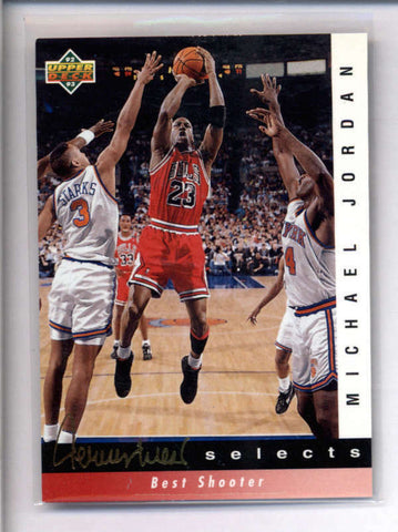 MICHAEL JORDAN 1992/93 UPPER DECK JERRY WEST SELECTS #JW1 AC1525