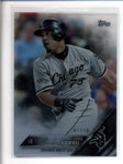 JOSE ABREU 2016 TOPPS #173 RARE CLEAR PARALLEL CARD #01/10 AB7629