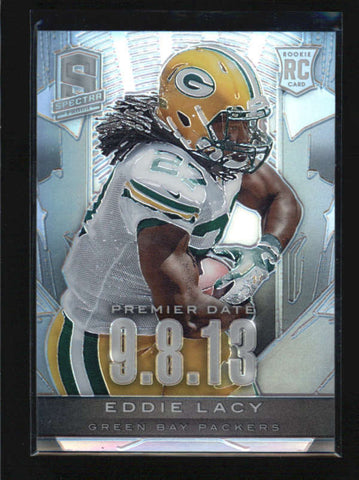 EDDIE LACY 2013 PANINI SPECTRA PREMIERE DATE ROOKIE RC #19/99 AB6594