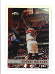 DIKEMBE MUTOMBO 1998/99 TOPPS CHROME #63 REFRACTOR PARALLEL AB9382
