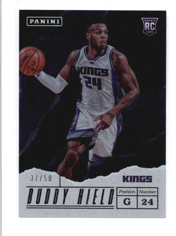 BUDDY HIELD 2017 PANINI FATHERS DAY #44 RARE FOIL ROOKIE RC #37/50 AB9419