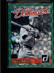 JOHNNY EVERS 2014 DONRUSS #19 ELITE DOMINATOR GOLD PARALLEL #15/25 AB8560