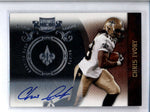 CHRIS IVORY 2010 PANINI PLATES AND PATCHES SILVER ROOKIE AUTO #50/50 AB8195