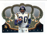 CRIS CARTER 1999 CROWN ROYALE #72 LIMITED STOCK PARALLEL #60/99 (RARE) AC917