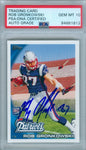 Rob Gronkowski 2010 Topps #148 Autograph RC Rookie PSA DNA GEM MT 10 Auto