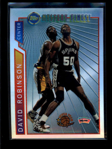 DAVID ROBINSON 1996/97 96/97 TOPPS MYSTERY FINEST REFRACTOR #9 AB7252