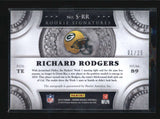 RICHARD RODGERS 2014 CROWN ROYALE GOLD ROOKIE AUTOGRAPH AUTO RC #01/25 AB6310