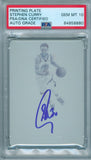 Stephen Curry 2019 Flawless #1/1 Printing Plate PSA DNA Gem Mint 10 Auto