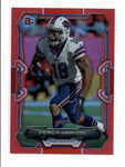 PERCY HARVIN 2015 BOWMAN #99 RAINBOW RED PARALLEL #24/25 (SUPER RARE) AC949