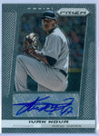 IVAN NOVA 2013 PRIZM AUTO AUTOGRAPH SP