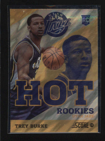 TREY BURKE 2013 PANINI BLACK FRIDAY SCORE HOT ROOKIES LAVA FLOW #2 AB5713