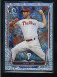 CLIFF LEE 2014 BOWMAN CHROME #112 RARE SHIMMER REFRACTOR PARALLEL #13/15 AB9811
