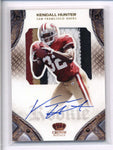 KENDALL HUNTER 2011 CROWN ROYALE 4-COLOR ROOKIE PATCH AUTO RC #112/299 AC2131