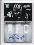GENO SMITH 2013 ABSOLUTE PRIME ROOKIE TRIPLE JERSEY PATCH AUTO #02/49 AC2132