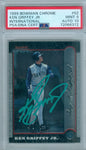 Ken Griffey Jr 1999 Bowman Chrome International Autograph PSA DNA MINT 9 Auto 10