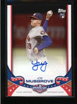 JOE MUSGROVE 2017 TOPPS OPENING DAY ROOKIE AUTOGRAPH AUTO RC AB9573