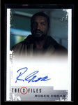 ROGER CROSS AS OFFICER WENTWORTH 2018 THE X FILES AUTOGRAPH AUTO AC2491