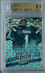MELVIN GORDON III 2015 PANINI FATHERS DAY HOLO RINGS RC ROOKIE SP/10 BGS 9.5
