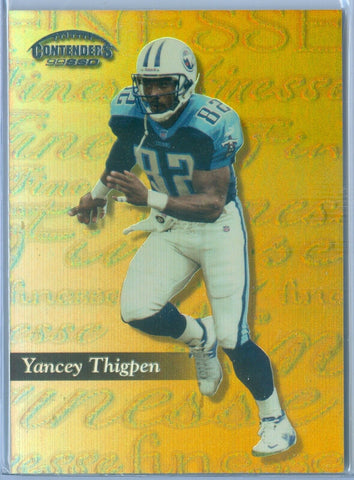 YANCEY THIGPEN 1999 CONTENDERS SSD FINESSE GOLD SP/25