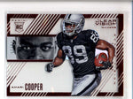 AMARI COOPER 2015 PANINI CLEAR VISION #RV-3 RARE RED ROOKIE RC #19/25 AB7399