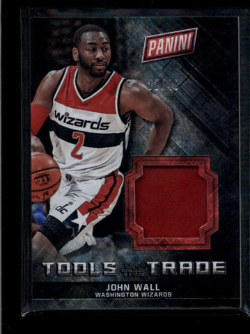 JOHN WALL 2016 PANINI THE NATIONAL TOOLS OF THE TRADE GAME JERSEY #22/49 AB7845