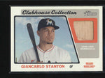 GIANCARLO STANTON 2015 TOPPS HERITAGE CLUBHOUSE COLLECTION USED BAT AB5956