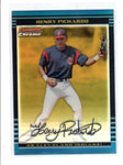 HENRY PICKARD 2002 BOWMAN CHROME #327 GOLD REFRACTOR ROOKIE RC #11/50 AC1132