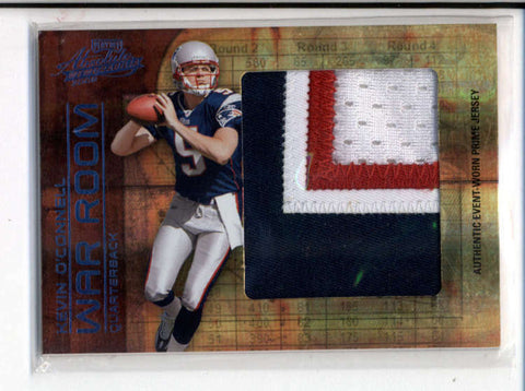 KEVIN O'CONNELL 2010 ABSOLUTE JUMBO 3-CLR PATCH RC #03/10 (HIS JERSEY #3) AB9964