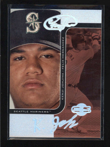 FELIX HERNANDEZ 2006 TOPPS CO-SIGNERS #94 SILVER PARALLEL #01/25 AB5463