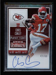 CHRIS CONLEY 2015 CONTENDERS ROOKIE PLAYOFF TICKET AUTOGRAPH AUTO #42/99 AC2587