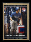 BLALOCK / TEIXEIRA 2005 FLEER GRAND OLD GAMERS DUAL GAME PATCH #33/33 AC2171
