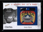 SALSA SHARK 2011 SKYBOX CLERKS PATCH RELIC CARD #FAKE-2 AC110