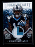 KELVIN BENJAMIN 2014 PANINI CROWN ROYALE ROOKIE ROYALTY 3-CLR PATCH 04/99 AB7149