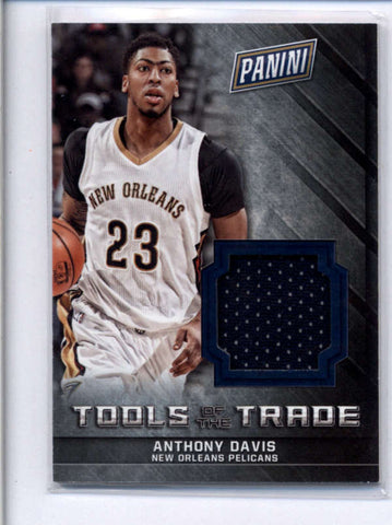 ANTHONY DAVIS 2016 PANINI THE NATIONAL TOOLS OF THE TRADE GAME JERSEY AB8450