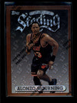 ALONZO MOURNING 1996/97 96/97 TOPPS FINEST #78 COMMON REFRACTOR AB7256