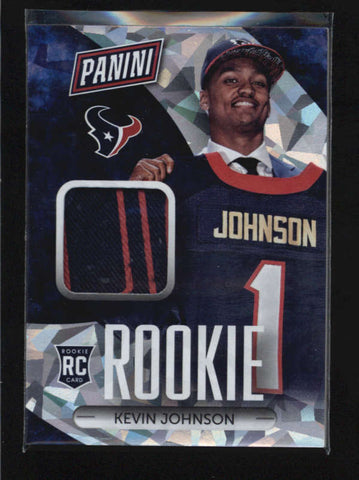 KEVIN JOHNSON 2015 PANINI THE NATIONAL CRACKED ICE ROOKIE PATCH SP /25 AB5630