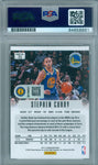 Stephen Curry 2012 Prizm #72 Autograph PSA DNA Gem Mint 10 Auto