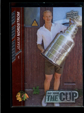 JOAKIM NORDSTROM 2015/16 15/16 UPPER DECK DAY WITH THE CUP #26 (RARE SP) AB7716